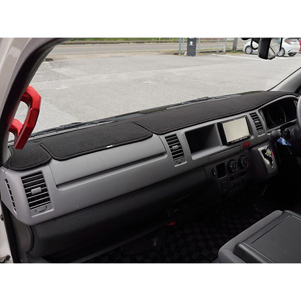 DASH COVER COMPANY正規品 トヨタ ハイエース 200系 ワイド車 ダッシュ