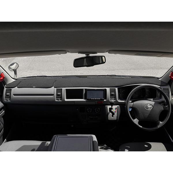 DASH COVER COMPANY正規品 トヨタ ハイエース 200系 ワイド車 ダッシュ