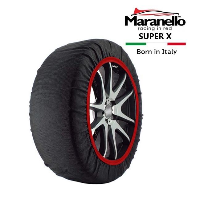 Maranello正規品 マラネロ 13 14 15 16 17 18 19インチ スノーソックス