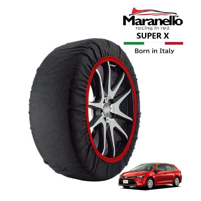 Maranello正規品 スノーソックス トヨタ カローラツーリング ZWE214W