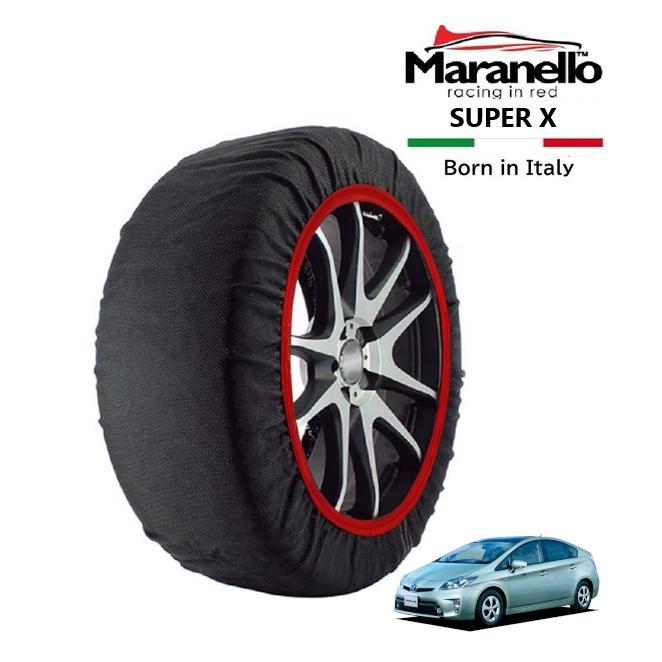 Maranello正規品 スノーソックス トヨタ プリウス ZVW30 フロント 215 