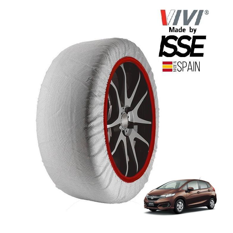 VIVI正規品 ISSE製造 SNOW SOCKS ホンダ フィット GK4 185/60R15 15
