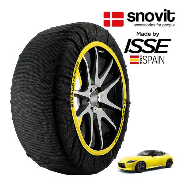 snovit正規品 ISSE製造 SNOW SOCKS 日産 フェアレディZ RZ34 245/45R18