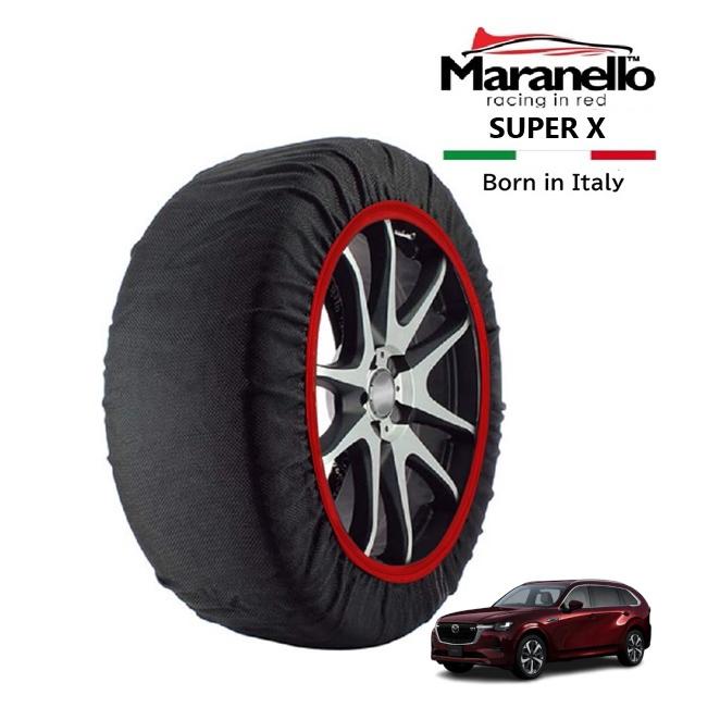 Maranello正規品 スノーソックス マツダ CX-80 XD 3DA-KL3P 4WD 235