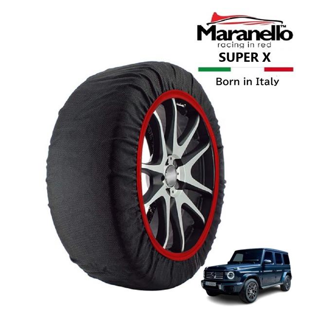 タイヤチェーン【未使用品】 Maranello正規品 スノーソックス ベンツ Gクラス G450d 3CA-465310C
