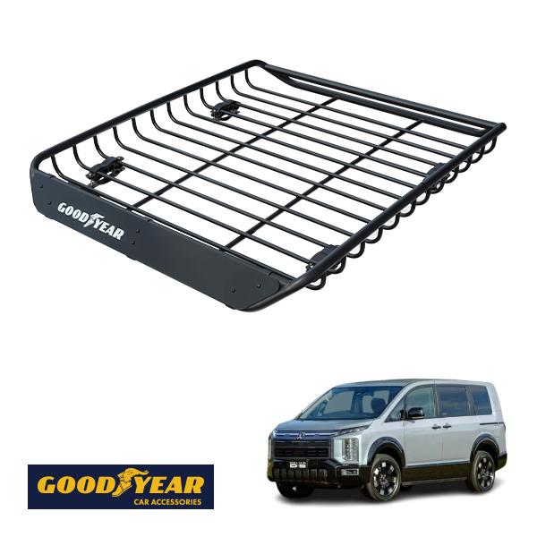 GOODYEAR正規品 スチール ルーフラック MEGA PRO 三菱 デリカD:5 CV系