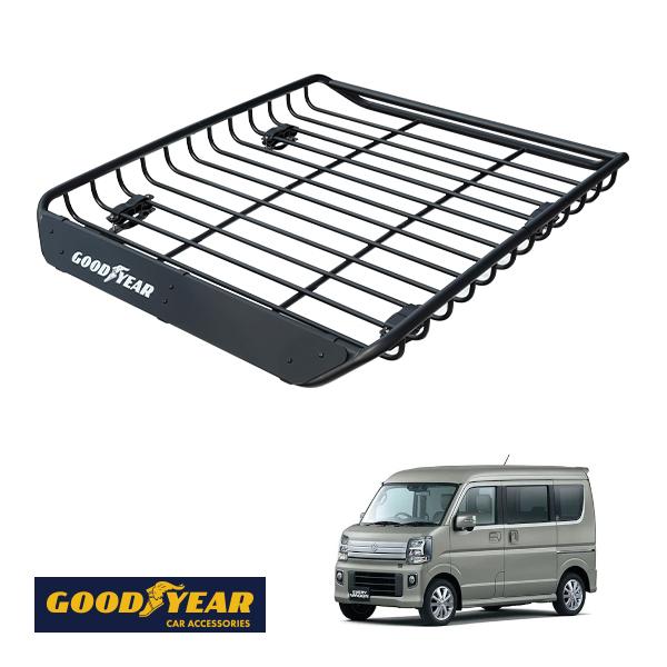 GOODYEAR正規品 スチール ルーフラック MEGA PRO スズキ エブリイ