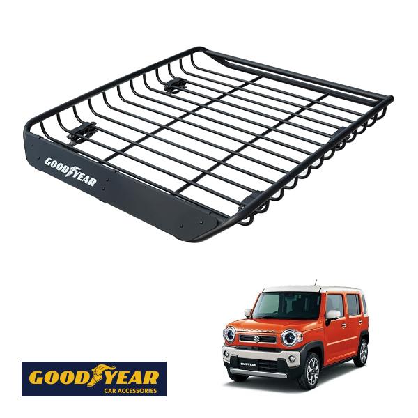 GOODYEAR正規品 スチール ルーフラック MEGA PRO スズキ ハスラー