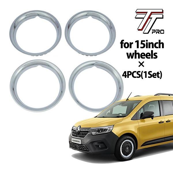 TT PRO正規品 ステンレススチール製 スチールホイール15インチ
