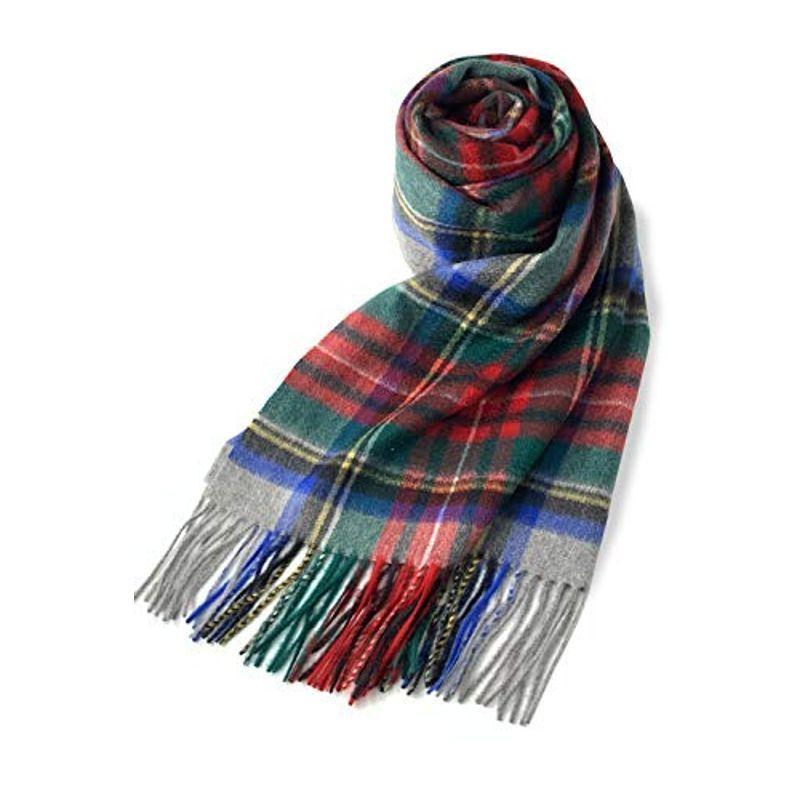 大特価放出 Vita チェック グレースチュワー 厚手 極上カシミヤ100 ストール レディースメンズ共用 大判 5cm 70cm Natur 財布 帽子 ファッション小物 Rankinengineering Com