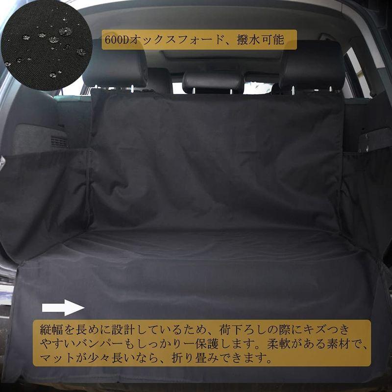 車用 ラゲッジマット 撥水 荷台マット 汚れに強い 後部座席 滑り止め カー汎用品 600d オックスフォード 耐久性 ワンタッチバックル Trudge Store 通販 Yahoo ショッピング