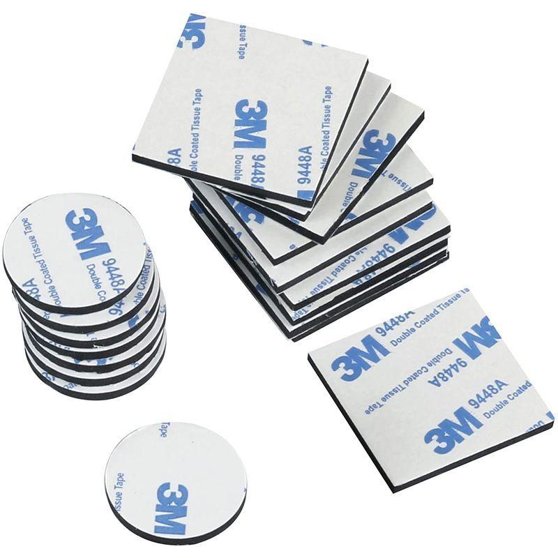 最高品質の Trudge Storenaler 両面テープ はがせる 超強力 壁ポスターフック 事務用品 掲示用 表札 100個入れ ブラック Redoriente Net