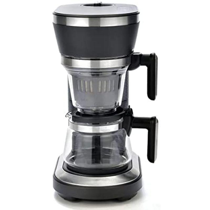 即日出荷山本電気 YS0005BK ブラック 全自動コーヒーメーカー 1-2杯用 ミル付き 全自動 95度抽出 コーヒー、ティー用品 