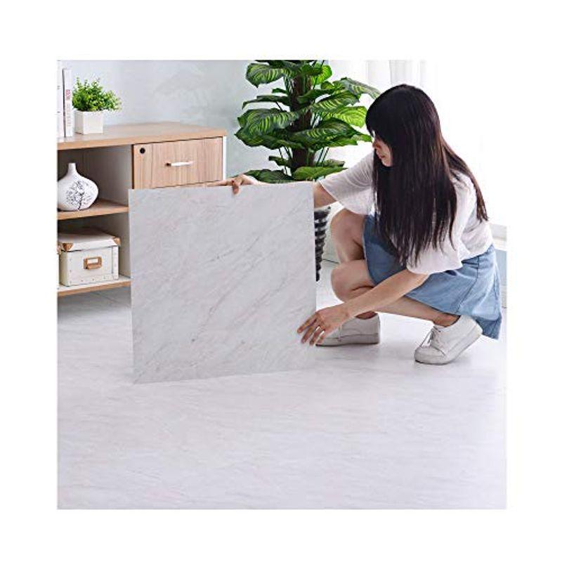 国内即発送 Sunhoo フローリングシート 木目 床材 シート 石目 貼るだけdiyシール フローリングタイル フロアタイル 防水シート ウッド Moe Gov Np