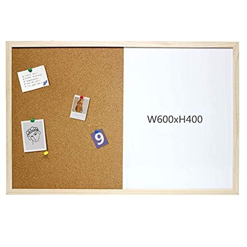 Sale 99 Off コルクボード ホワイトボード 両用 掲示板 スケジュールボード 予定表 壁掛け オフィス用 家庭用 幅600 高さ400mm Shipsctc Org