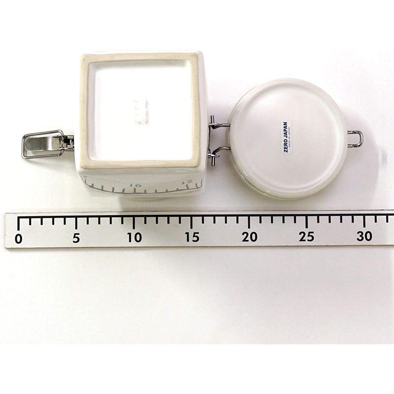 早割クーポン!早割クーポン!ZEROJAPAN スクエアキャニスターM ホワイト SC-43 WH 食器、グラス、カトラリー 愛龍社 Shinzi Katoh MUZU マグ そのままでいんじゃないの? ARK-1481-4 直径8.5×11×高さ7.6cm
