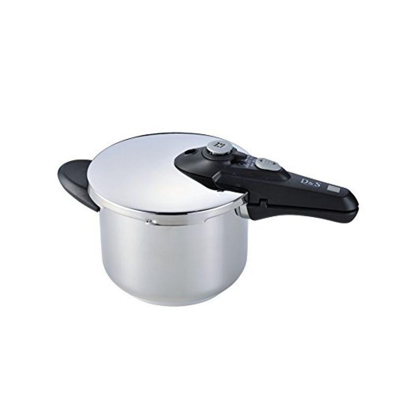 D&S ディーアンドエス 圧力鍋 3L IH対応 DSPC6010