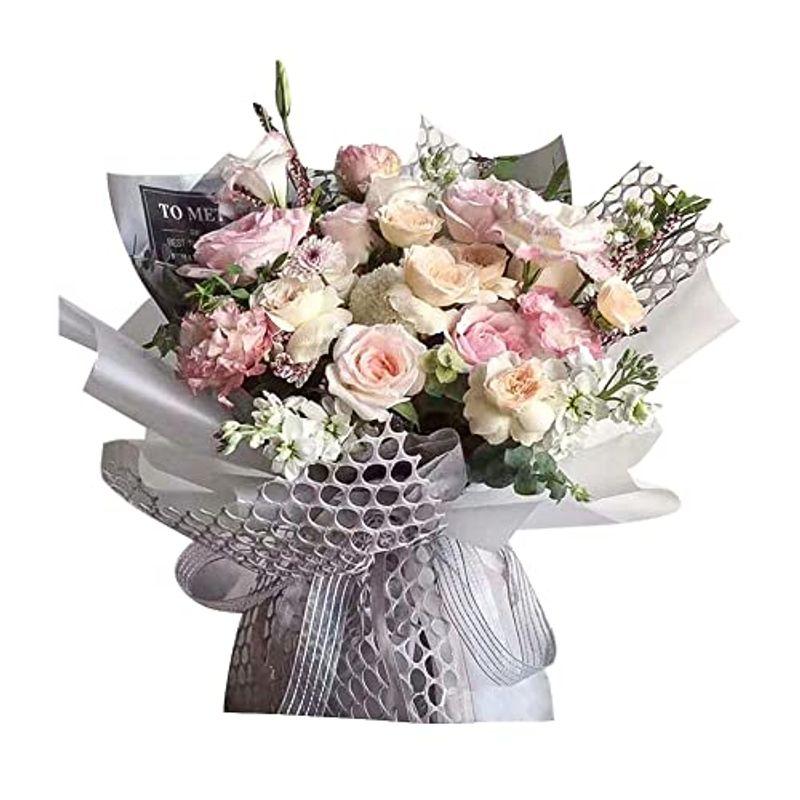 花束包装紙 ラッピング材 メッシュネット 丸め網目 ロール式 おしゃれ フラワーラッピング 装飾包装紙 折れ曲げやすい 包装材料 花屋 ギフ Trudge Store 通販 Yahoo ショッピング