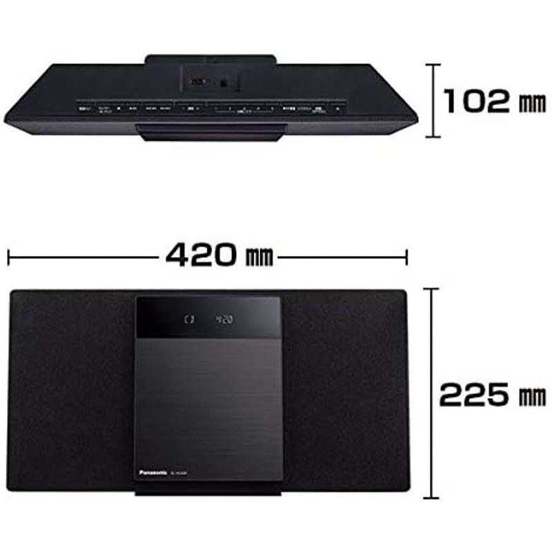 パナソニック ミニコンポ FM/AM 2バンド Bluetooth対応 デジタル