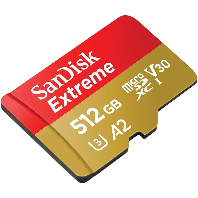 売れ筋ショッピング SanDisk microSDXC UHS-I カード 512GB Extreme 超高速タイプ（読込最大190MB/s 書込最大130MB