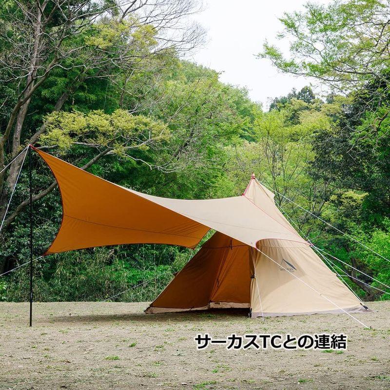 テンマクデザイン ムササビウィング19Ft.グランデ TC焚火バージョン（マルチコネクト） 約 ムササビウィング19Ft グランデ TC焚火バージョン マルチコネクト 　
