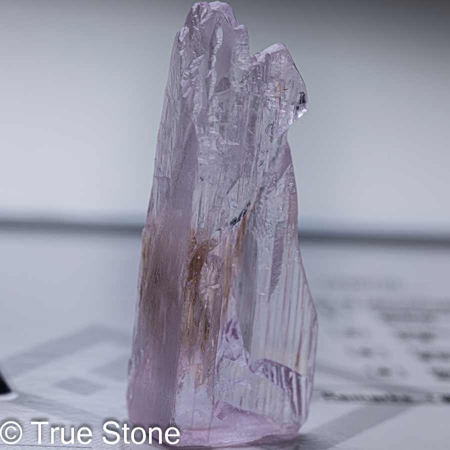 鑑別書付き クンツァイト スポジュミン スポジュメン 結晶 原石 リチア輝石 天然石｜true-stone｜11