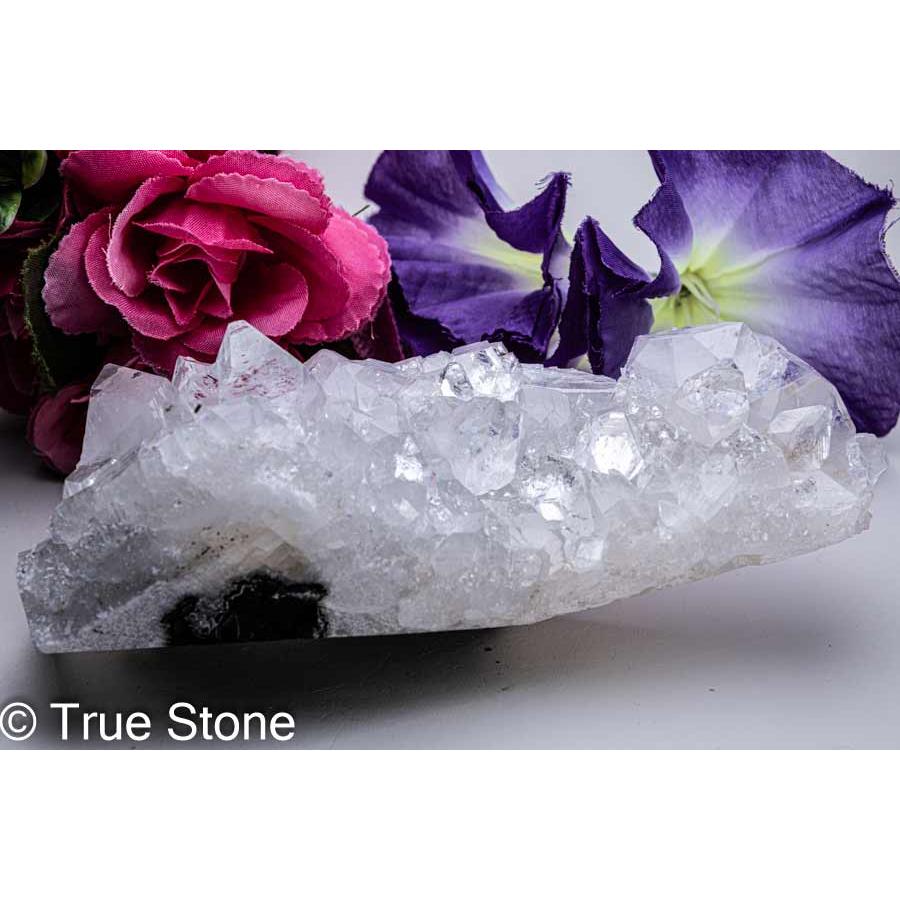 透明クリア アポフィライト クラスター 魚眼石 478g 天使の水晶