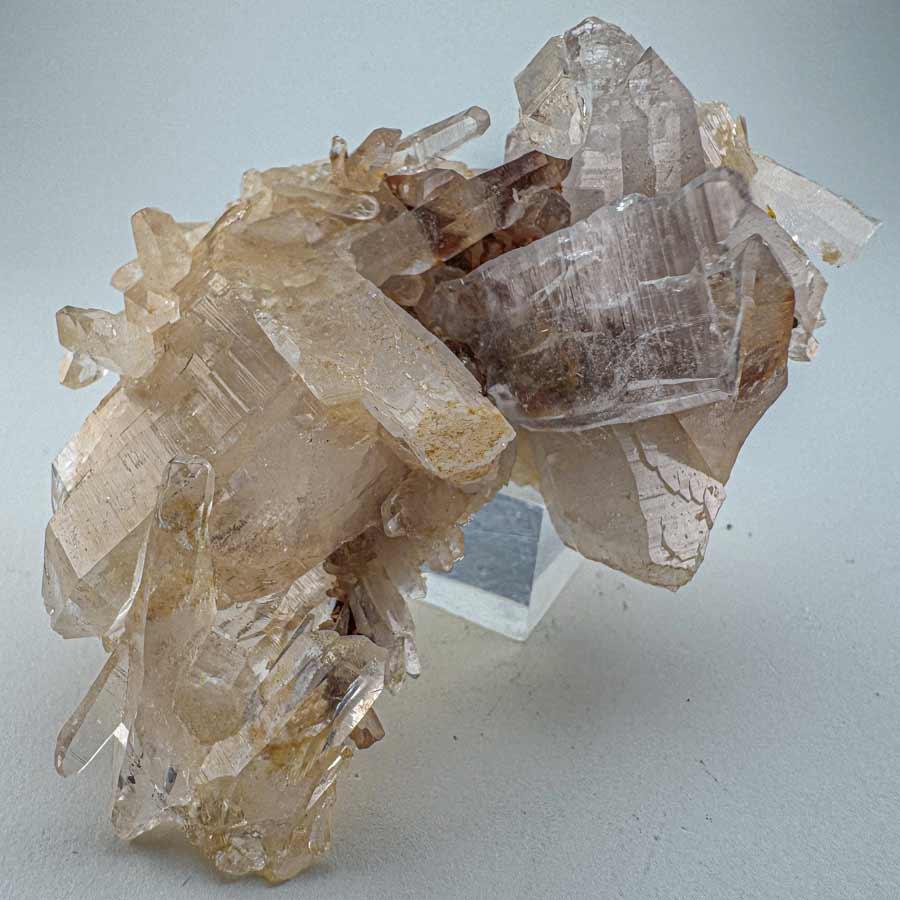 インド パールヴァティー渓谷 マニカラン産 ヒマラヤ 水晶 クラスター