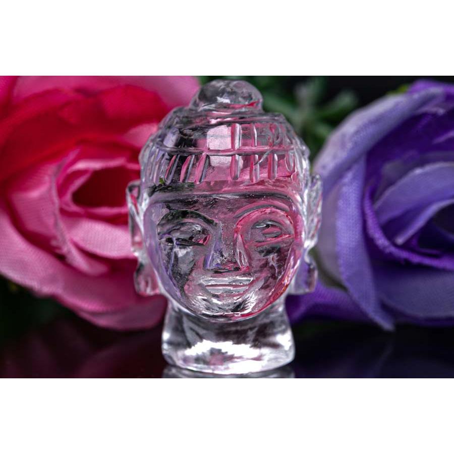 AAA インド ヒマラヤ水晶 ブッダ お釈迦様 19g お守り パワースポット