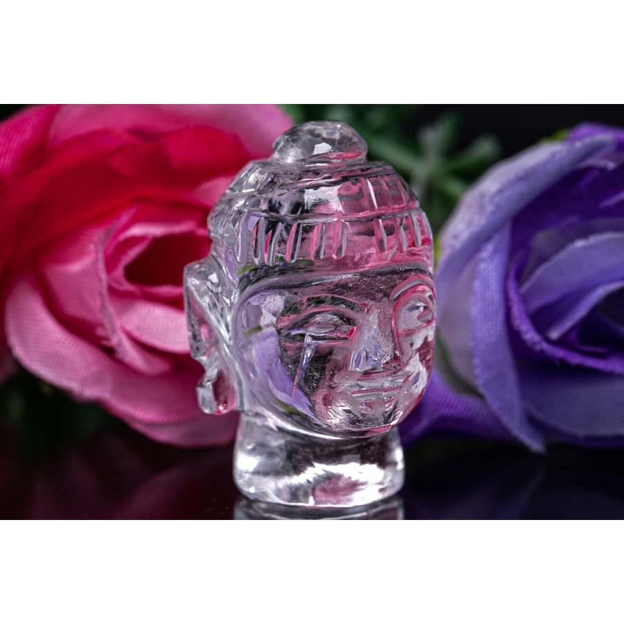 AAA インド ヒマラヤ水晶 ブッダ お釈迦様 19g お守り パワースポット