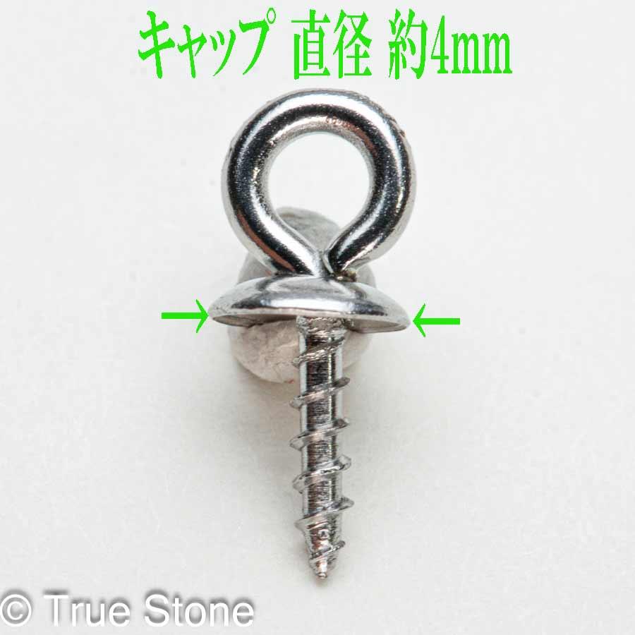 ステンレス鋼 キャップ付き ヒートン 突き刺し 10個セット お気に入り