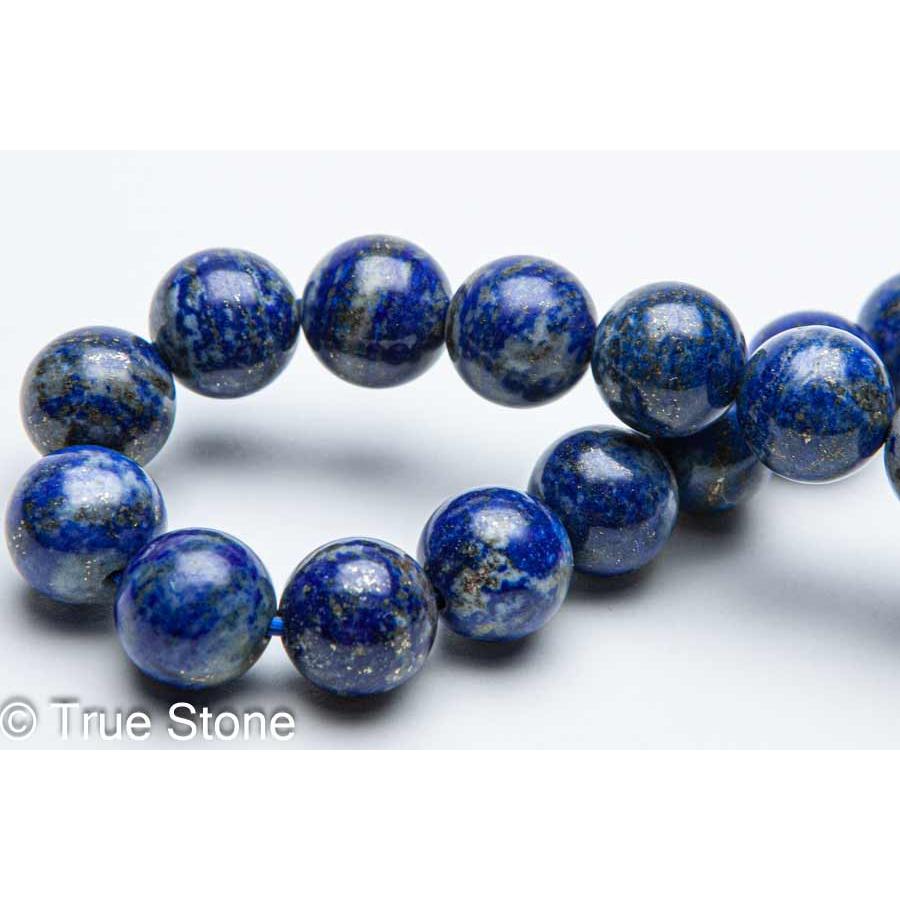 天然 ラピスラズリ ブレスレット 10mm 染色 着色 溶錬一切無し