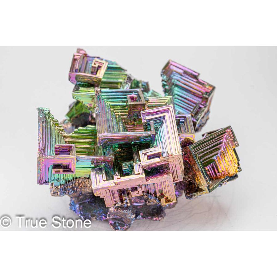 巨大ビスマス結晶 巨大ビスマス人工結晶(298g) 巨大ビスマス人工結晶(605g)