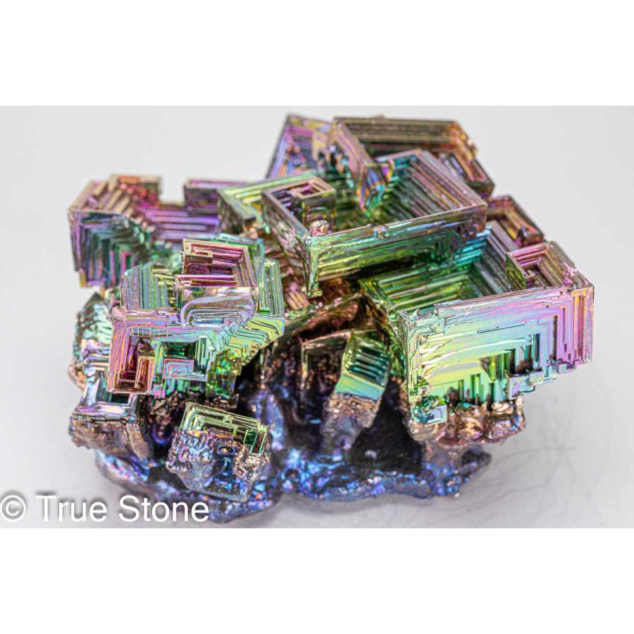 希少 巨大 ビスマス 結晶 重量 1092g 元素記号 Bi 原子番号 83 天国へ