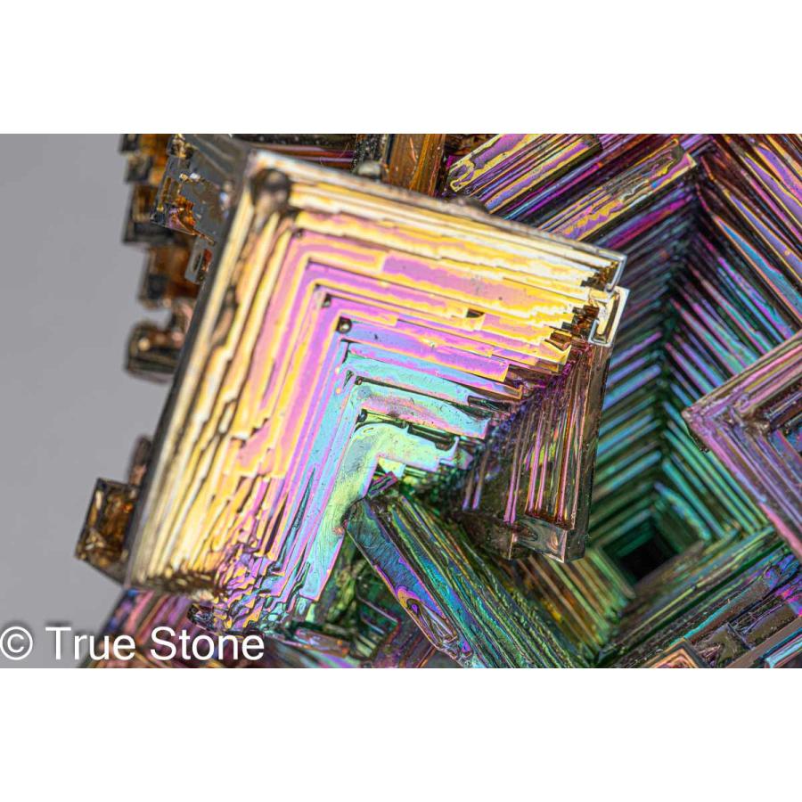 希少 巨大 ビスマス 結晶 重量 1085g 元素記号 Bi 原子番号 83 天国へ