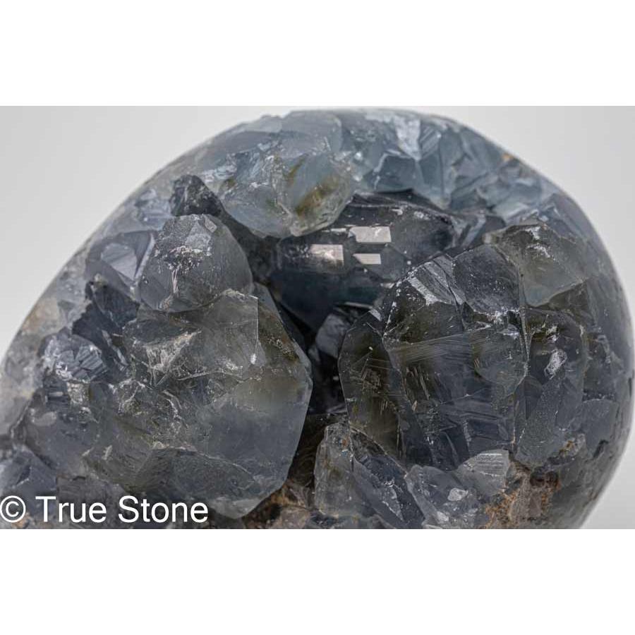 セレスタイト 天青石 天上界 原石 957g 天使 ジオード 晶洞