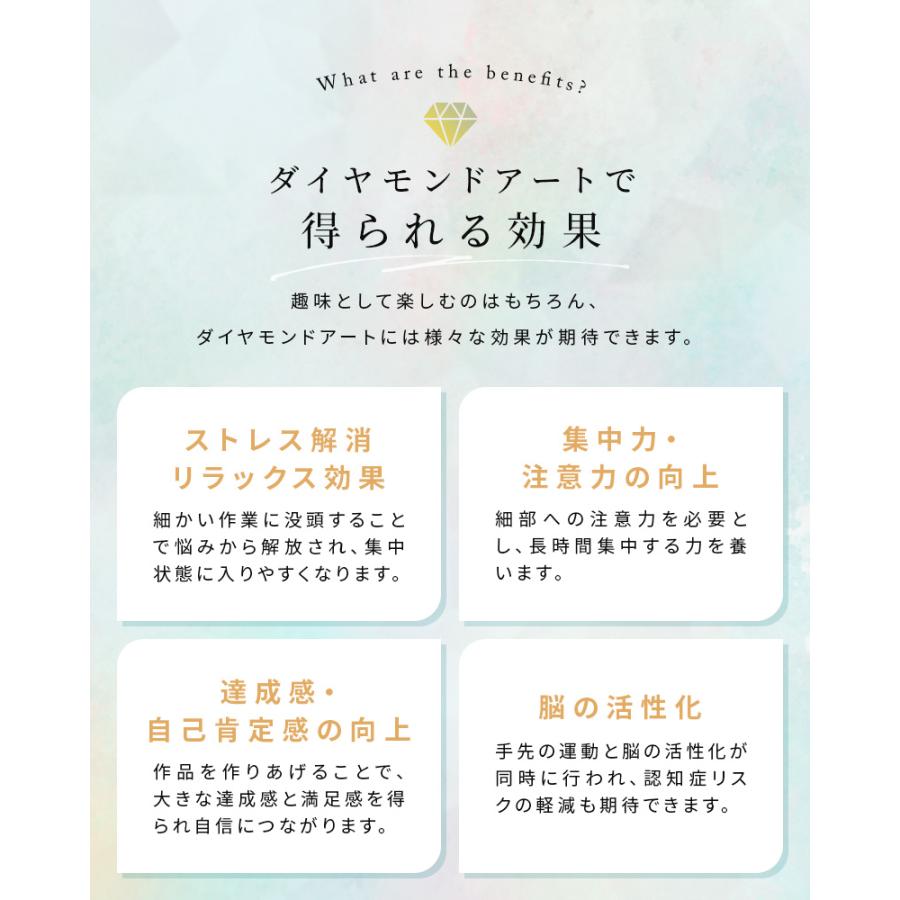 ダイヤモンドアート 初心者 ビーズアート キット ダイヤモンド アート