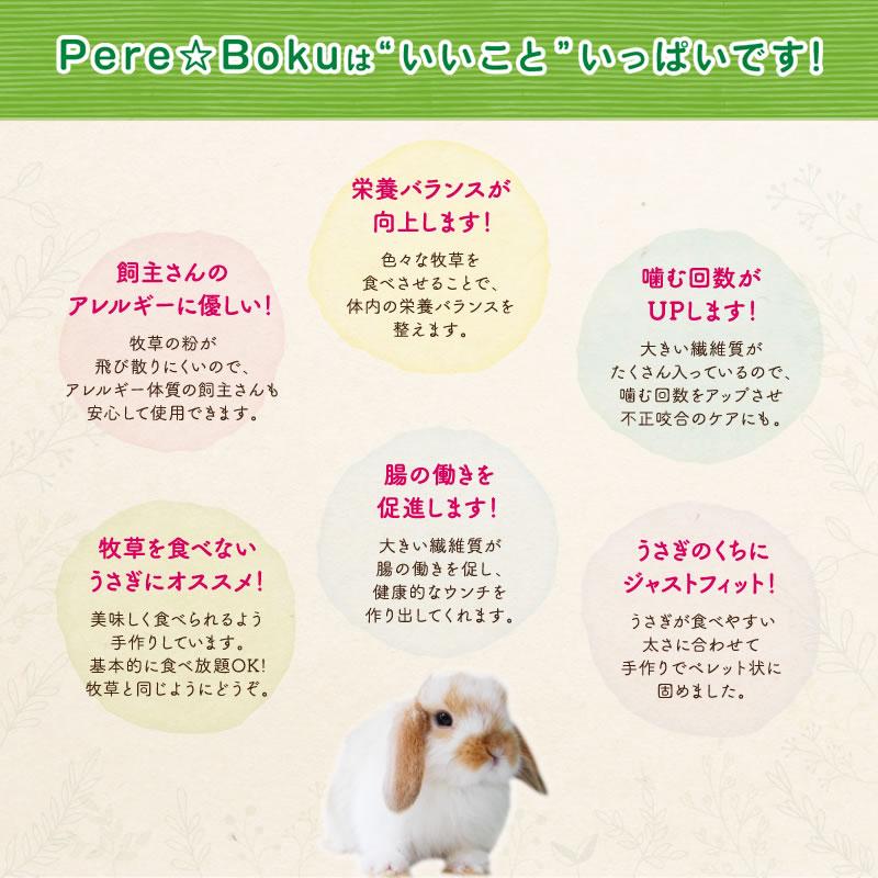 ウーリー Pere☆Boku ダブルティモシー (ペレット牧草) うさぎ 牧草
