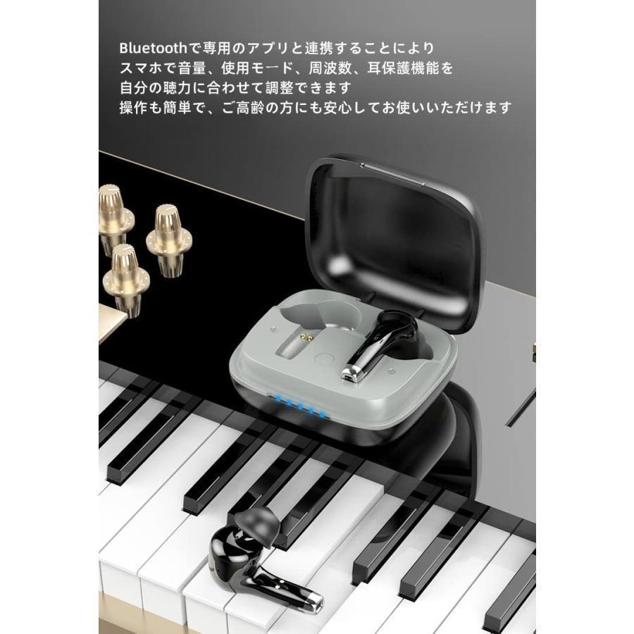 集音器 USB充電式 5.0 耳かけ デジタル DSP 16チャンネル WDRC アプリコントロール 3つのモード 周波数調節 耳保護機能付き 雑音抑制 IPX4防水 通話 音楽 クリア 集音器 USB充電式 耳かけ デジタル DSP 16チャンネル WDRC アプリコントロール 3つのモード 周波数調節 耳保護機能付き 雑音抑制 IPX4防水 通話 音楽 クリア