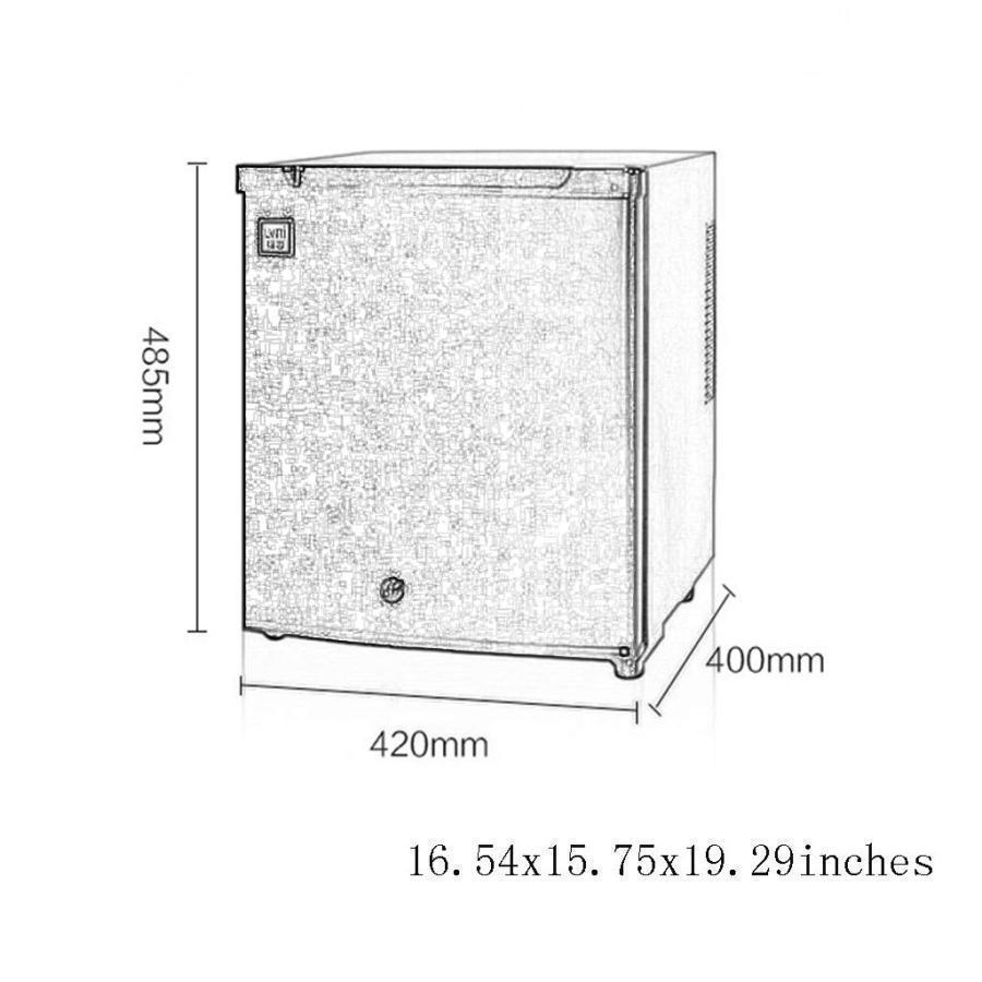 ミニ冷蔵庫 保存棚 ショーケース 小型の冷蔵庫 ホテル用 喫茶店の設備 ミニフードディスプレイ オフィス用｜truejoystore｜03
