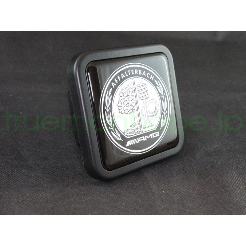 MercedesAMG純正部品 AMGアップル・ロゴ入り2インチ・トレーラー・ヒッチ・カバー＆ランヤード 152291500オート