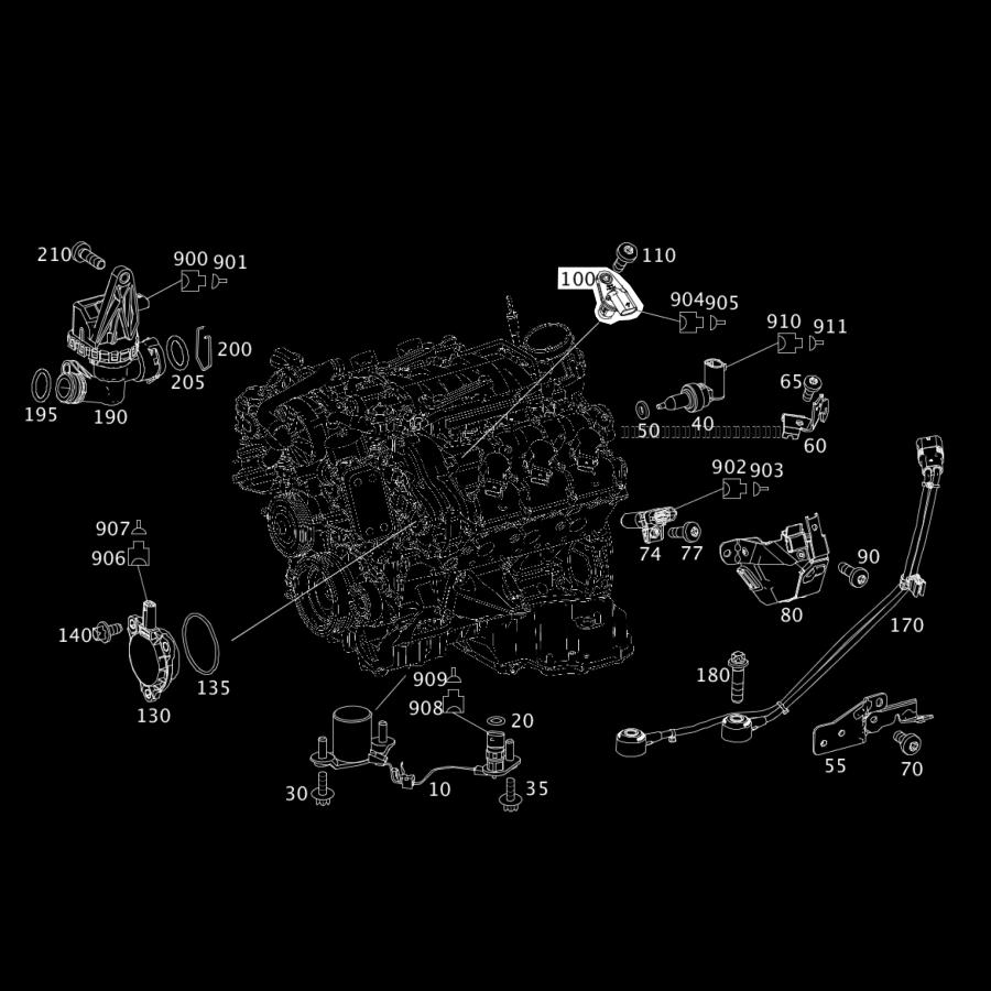 Mercedes-Benz 純正 部品 カムシャフト・ポジション・センサー Mercedes-Benz 純正 部品 カムシャフト・ポジション・センサー
