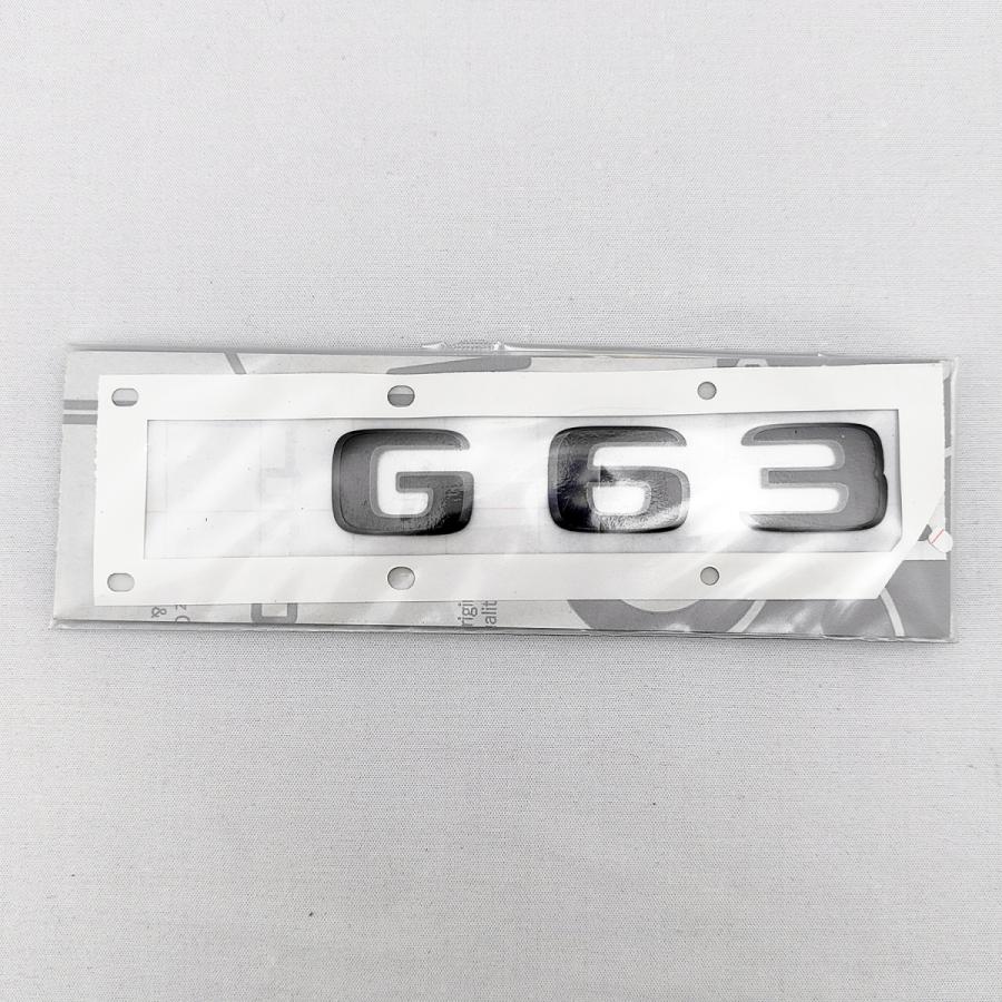 Mercedes-Benz Mercedes-AMG 純正 W463A G63 ブラック・エンブレム 