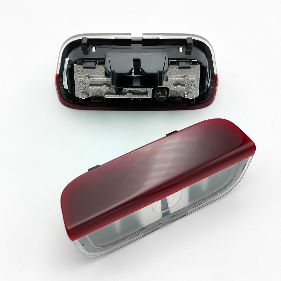 ポルシェ９１１　ＬＥＤドアプロジェクター　PORSCHEロゴ Premium LED Door Projectors - Set of 2 for PORSCHE | Front