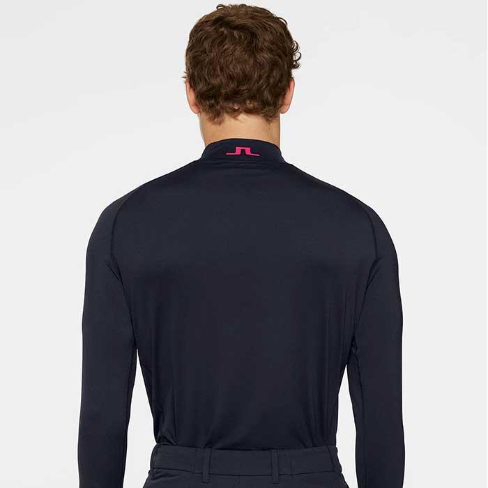 J.LINDEBERG（ジェイリンドバーグ） モックシャツ 長袖 メンズ ゴルフ