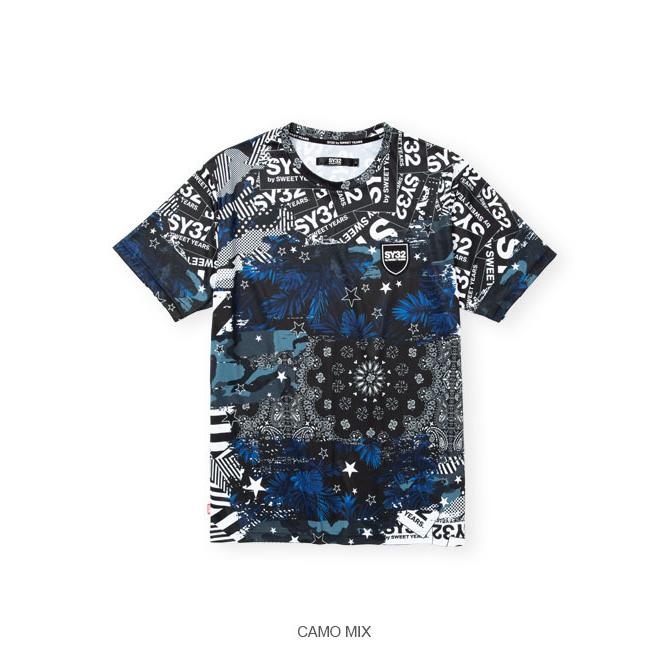 sy32 by sweet years Tシャツ 半袖 メンズ レディース ブランド