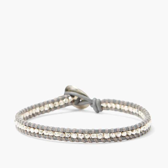 CHAN LUU チャンルー ブレスレット レザー シルバー925（SALE 