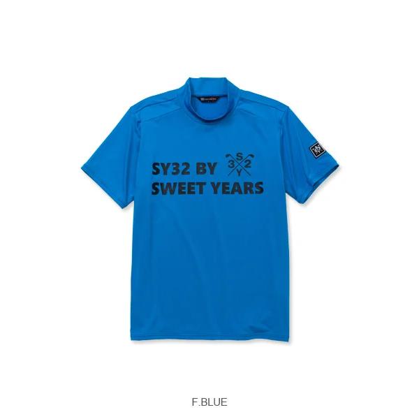 予約特典 お取り寄せ SY32 by SWEET YEARS モックネックシャツ メンズ ブランド おしゃれ ゴルフ スポーツ 11305-4-24ss