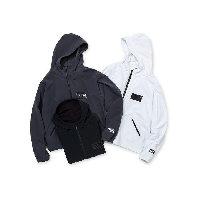 sy32 by sweet years l ハーフジップ　フリース sy32 by sweet years l ハーフジップ フリース REVERSIBLE FLEECE ZIP