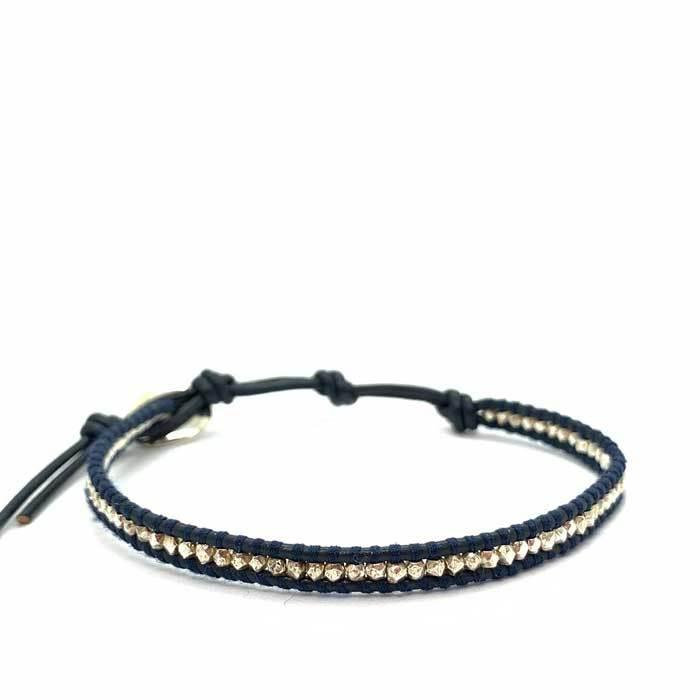 CHAN LUU チャンルー ブレスレット メンズ レディース シルバー 925 革 